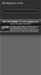 Mobile Screenshot of dealguys.com