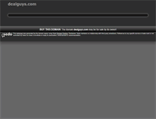 Tablet Screenshot of dealguys.com